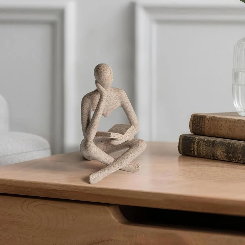 Sculpture Décorative « Le Penseur » – Décoration Moderne – Image 5