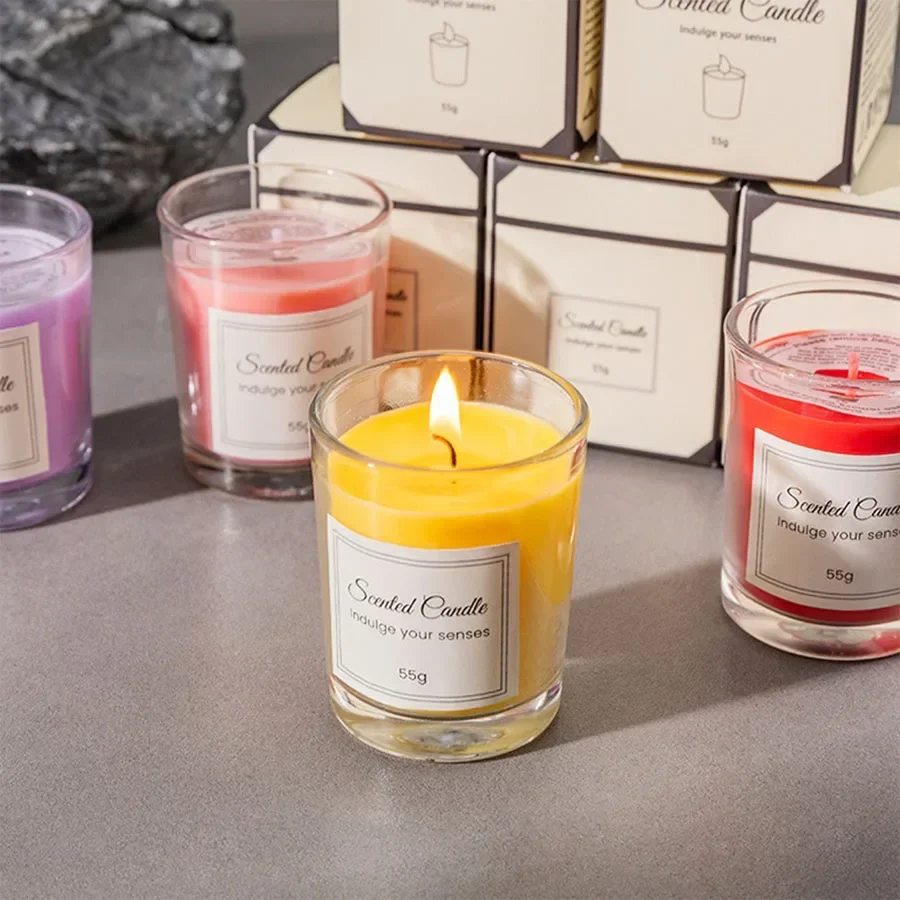 Bougie Parfumée d’Ambiance – Bougie d’Aromathérapie Sans Fumée – Image 5