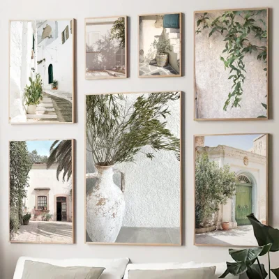 Collection de tableaux inspirés du style bohème et espagnole