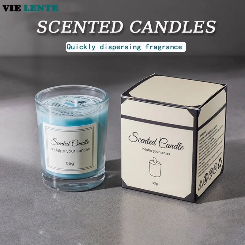 Bougie Parfumée d’Ambiance – Bougie d’Aromathérapie Sans Fumée – Image 2