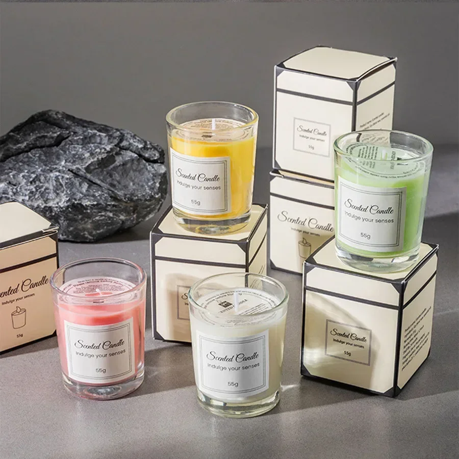 Bougie Parfumée d’Ambiance – Bougie d’Aromathérapie Sans Fumée – Image 3