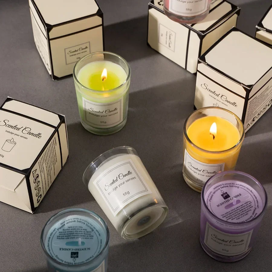 Bougie Parfumée d’Ambiance – Bougie d’Aromathérapie Sans Fumée – Image 4