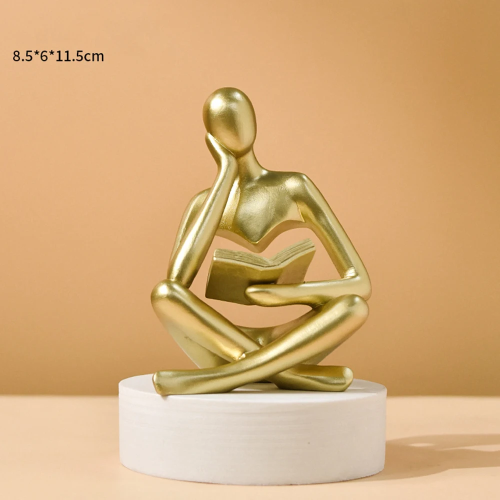 Sculpture Décorative « Le Penseur » – Décoration Moderne – Image 4