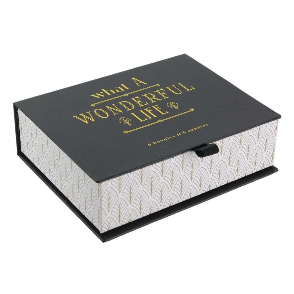 Coffret cadeau 6 bougies parfumées What a Wonderful Life – Image 2