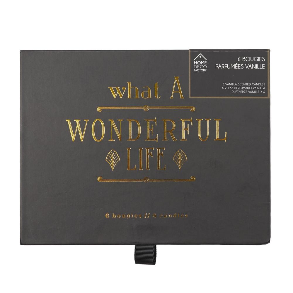 Coffret cadeau 6 bougies parfumées What a Wonderful Life – Image 4