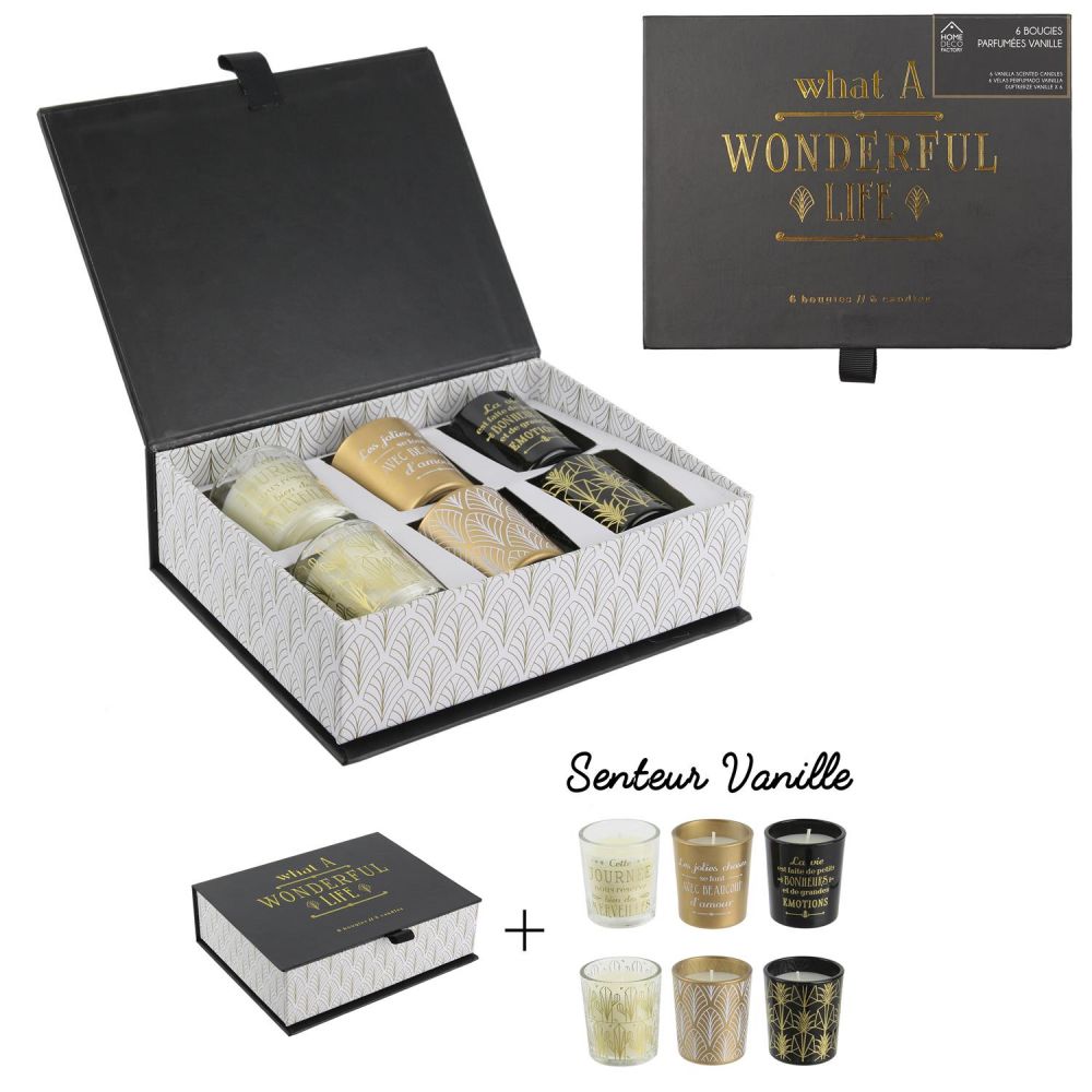 Coffret cadeau 6 bougies parfumées What a Wonderful Life – Image 5
