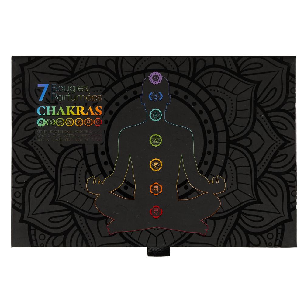 Coffret cadeau 7 bougies parfumées Chakra – Image 5